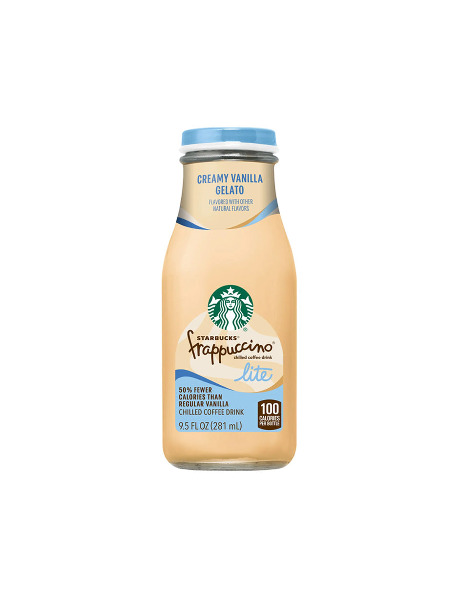 Starbucks Frappuccino Lite Botella de vidrio (variedad sabores) 281ml