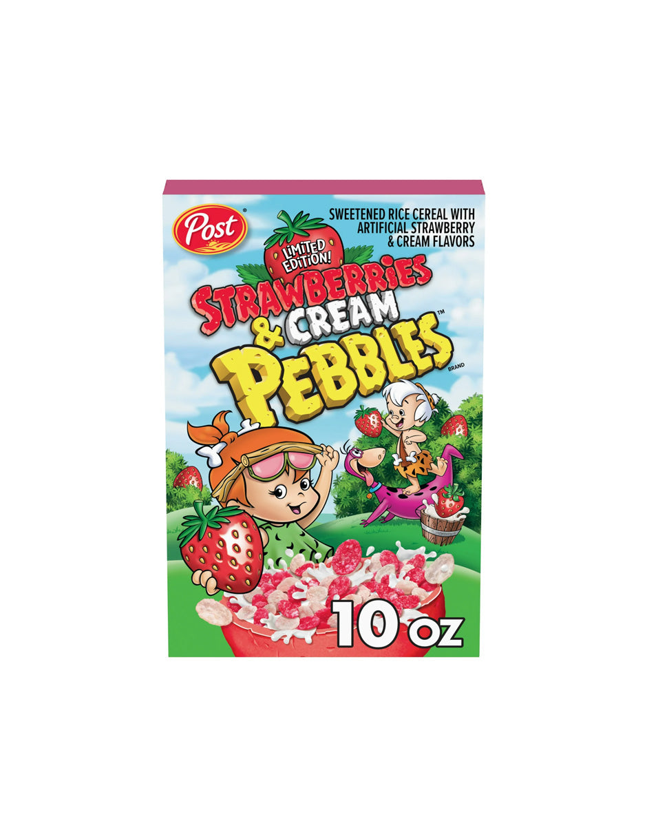Cereal Fruity PEBBLES Fresas con Crema 283 gr