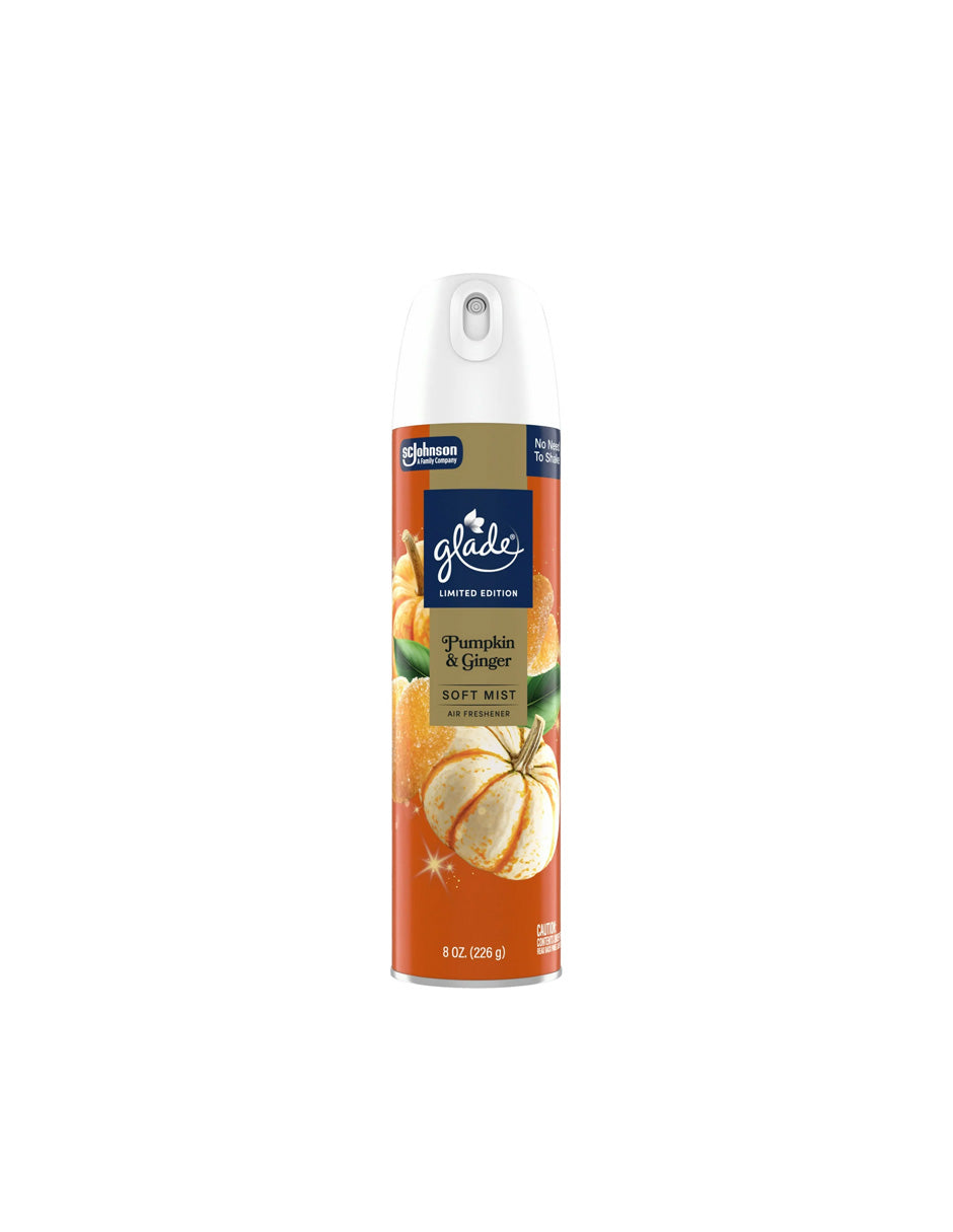 Spray Aromatizante Glade Calabaza y Jengibre 226 gr