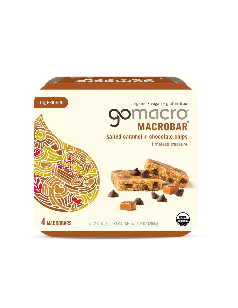 Barras de Proteína GoMacro MacroBars 4 unidades, 250 g (variedad)