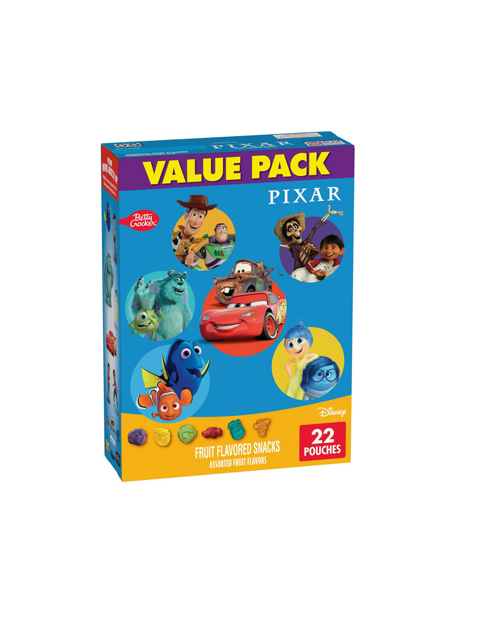 Gomitas Betty crocker Pixar 498gr