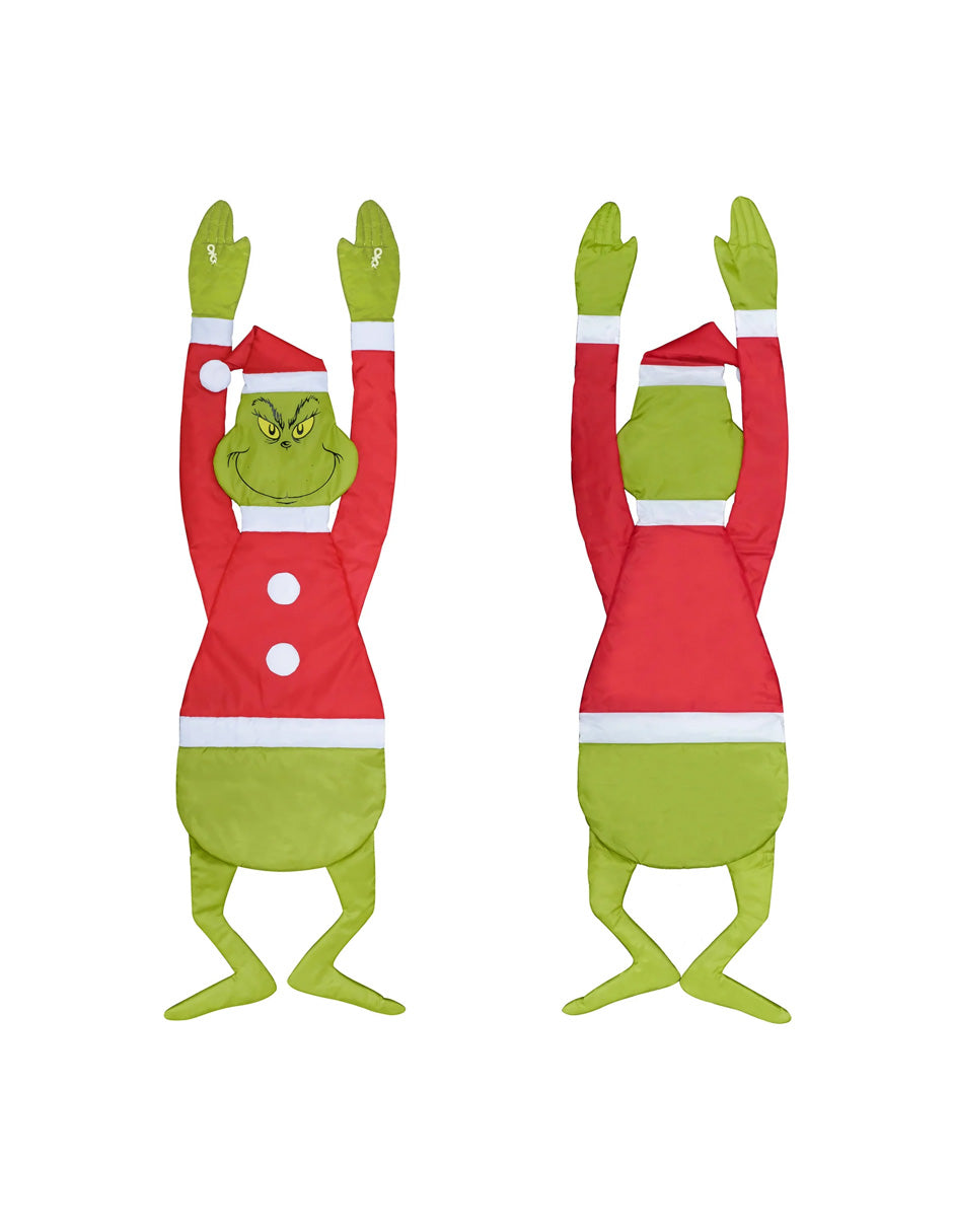 Decoración Exterior Hang On Grinch – Cómo el Grinch Robó la Navidad, 1,5 m