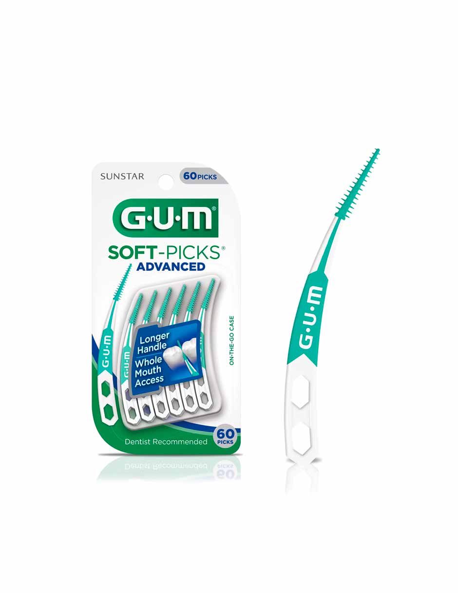 GUM Soft picks limpiadores dentales 60 unidades