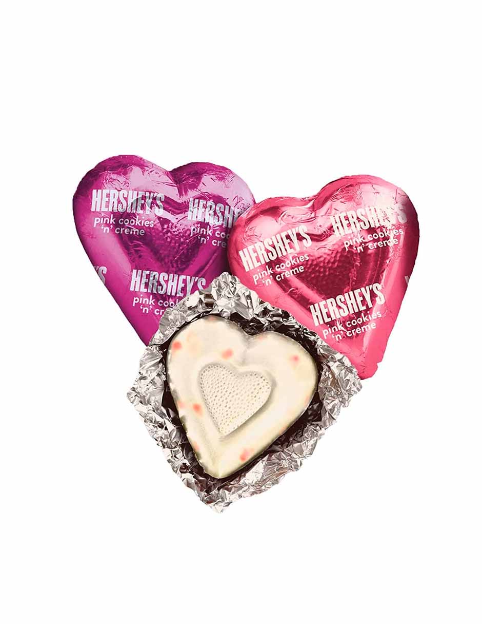 Hershey's Chocolates Pink Cookies 'n' Creme San Valentín 249gr
