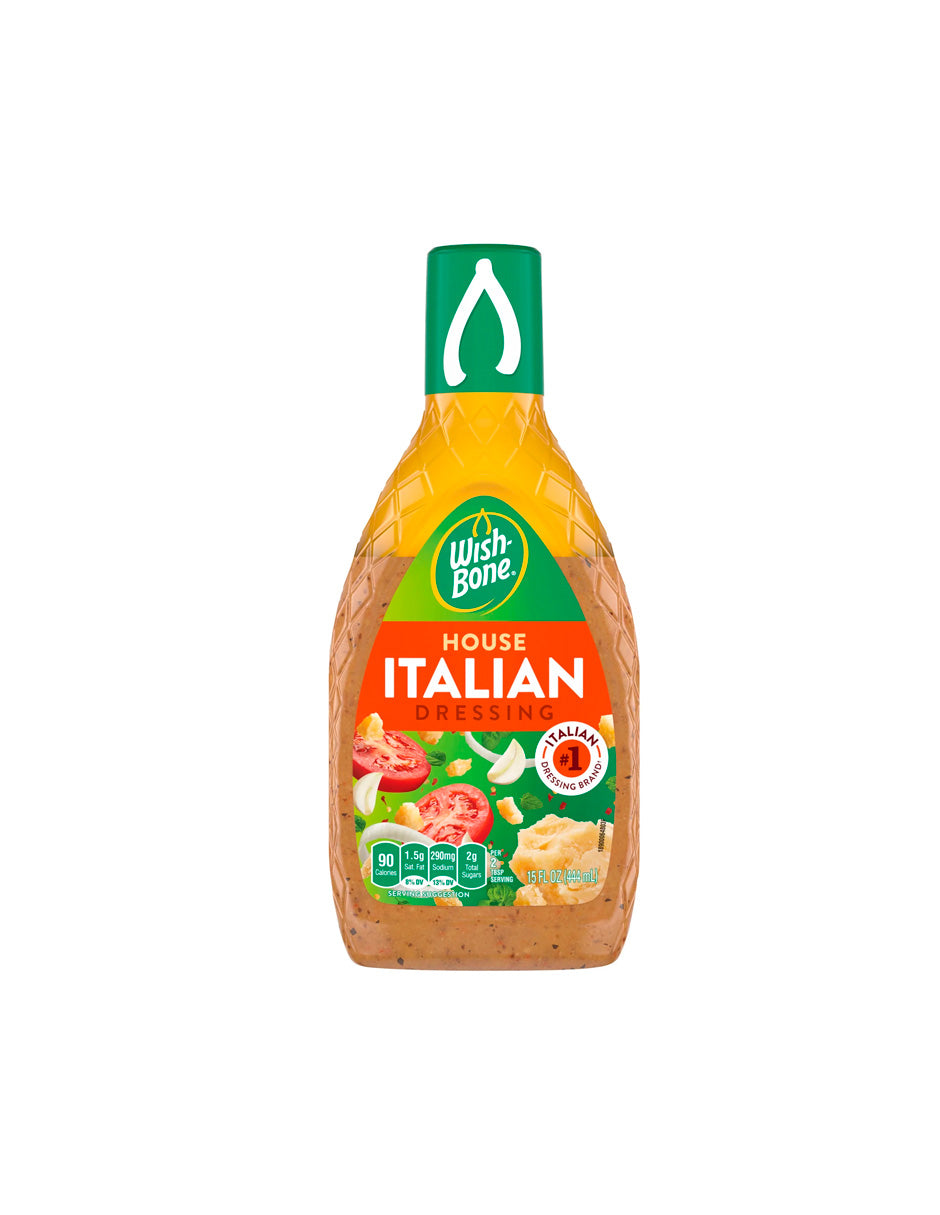 Aderezo para ensaladas italianas Wish-Bone House Italian, 444ml