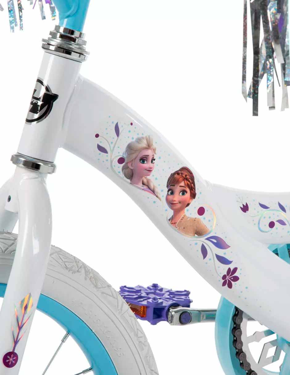 Huffy Frozen Bicicleta infantil de 16" pulgadas