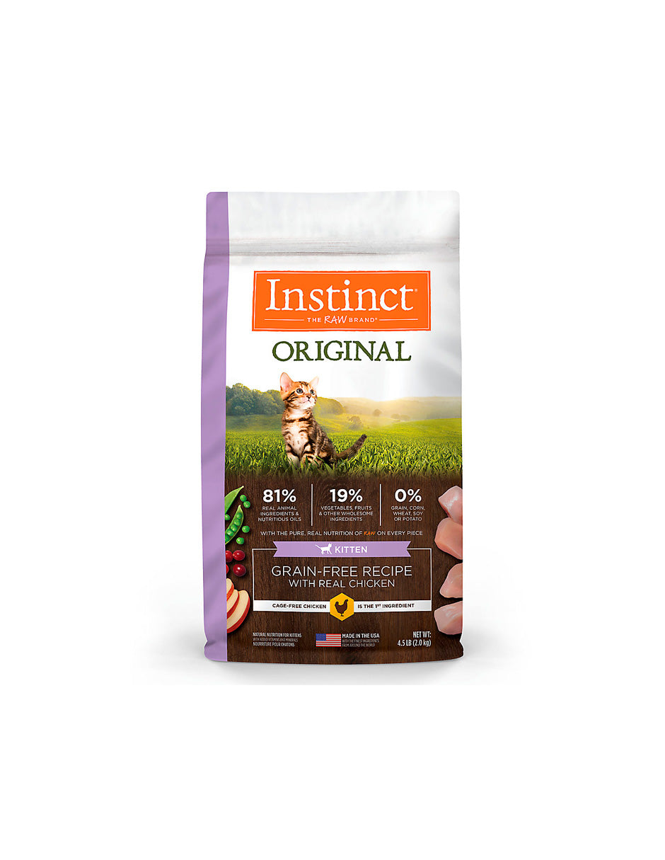 Alimento para gatitos Instinct Original: natural, sin cereales, con pollo 2 kg