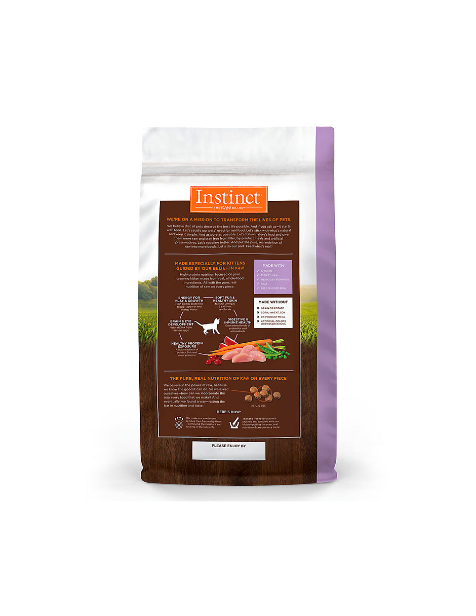 Alimento para gatitos Instinct Original: natural, sin cereales, con pollo 2 kg