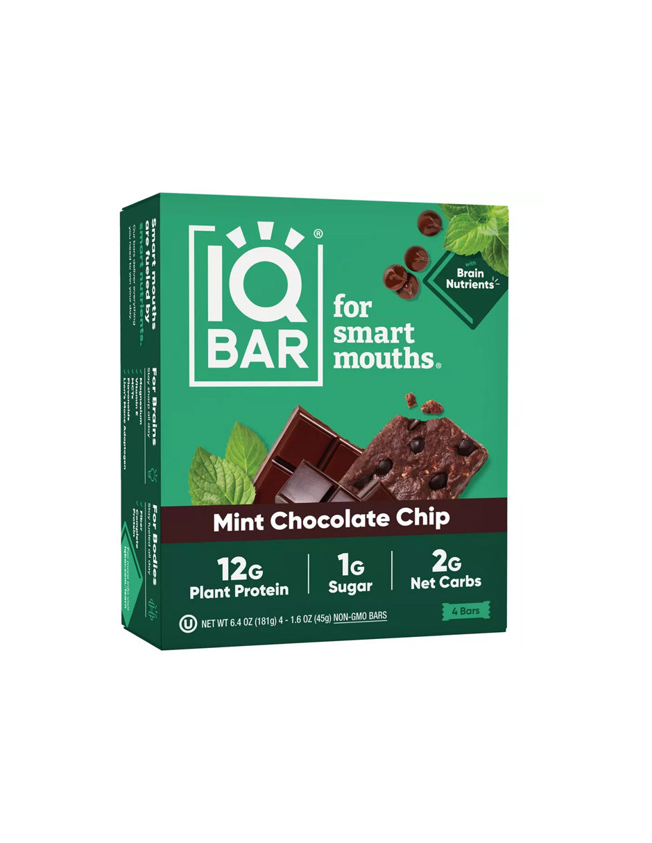 Barras de Proteína IQBAR Keto Sin Azúcar 181gr 4 barras (variedad)