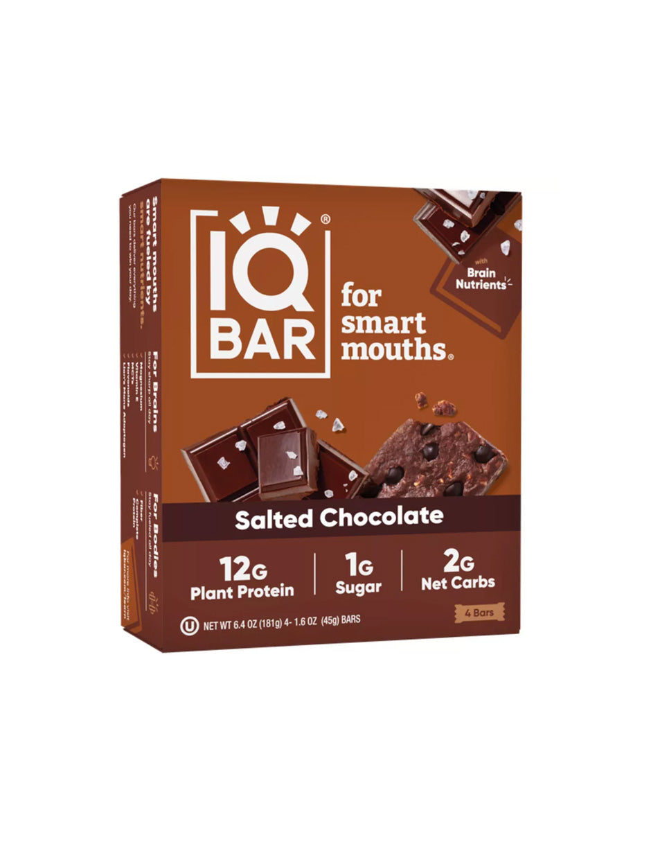 Barras de Proteína IQBAR Keto Sin Azúcar 181gr 4 barras (variedad)