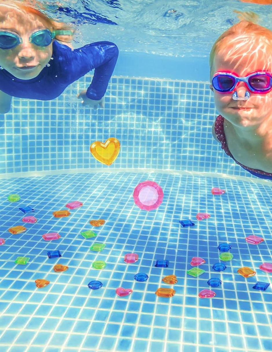 Juguetes de buceo Gemas JOYIN 4 en 1 para piscina infantil