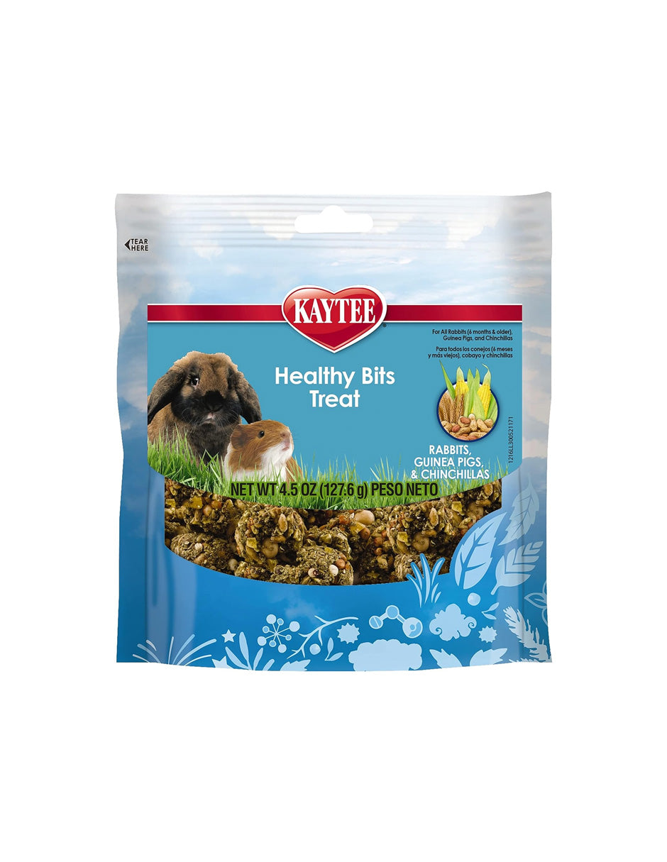 Kaytee bocadillos saludables para conejos, cobayas y chinchillas 127gr