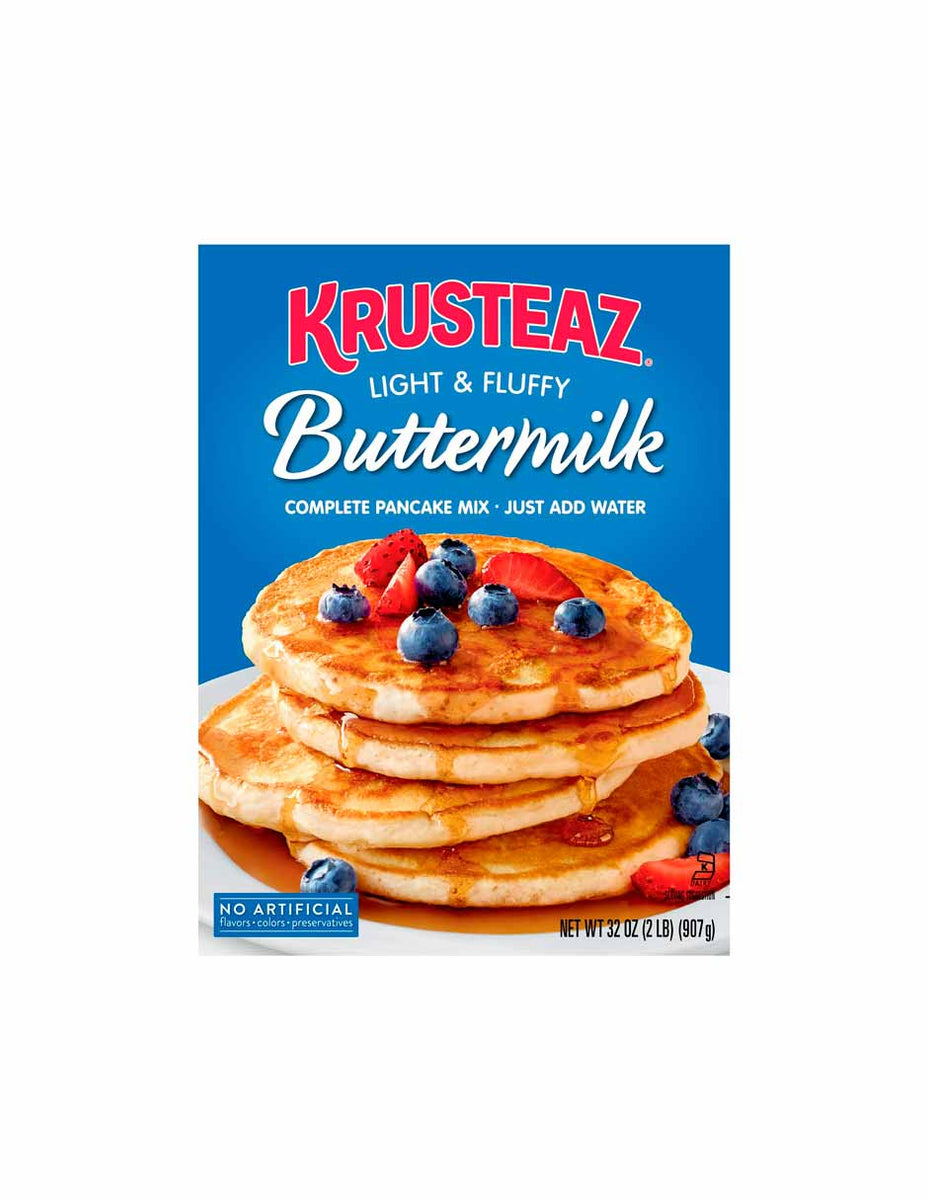 Krusteaz Mezcla completa para pancakes buttermilk 907gr Dulce Alcance