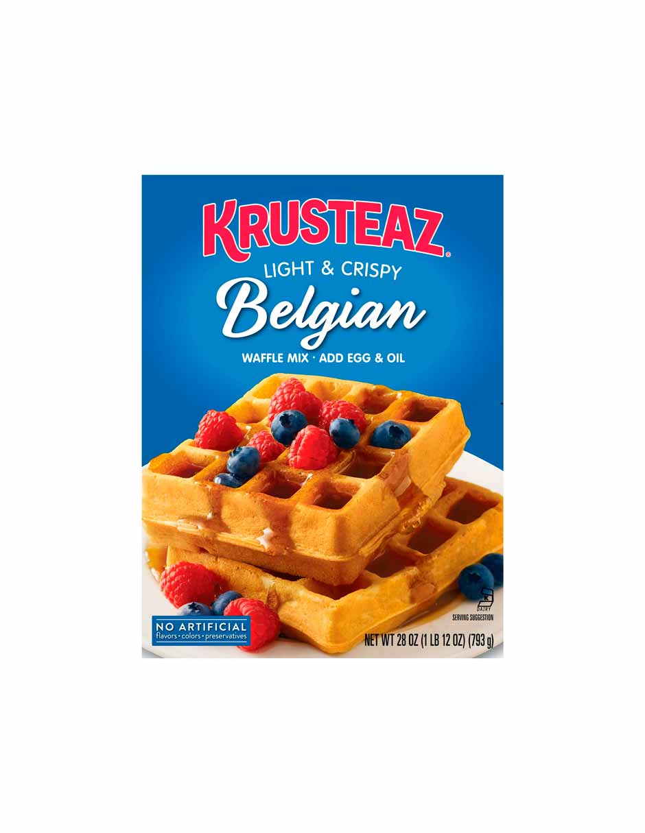 Mezcla de waffles belgas Krusteaz