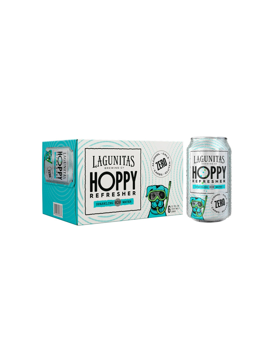 Lagunitas Hoppy Refresher Agua con Gas Zero Paquete de 6 latas 355ml