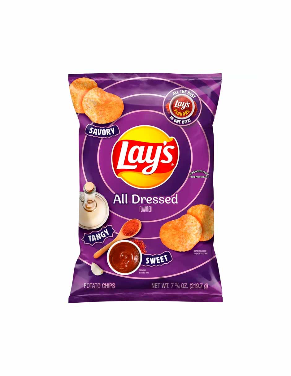Papas Lay's All Dressing 219.7gr