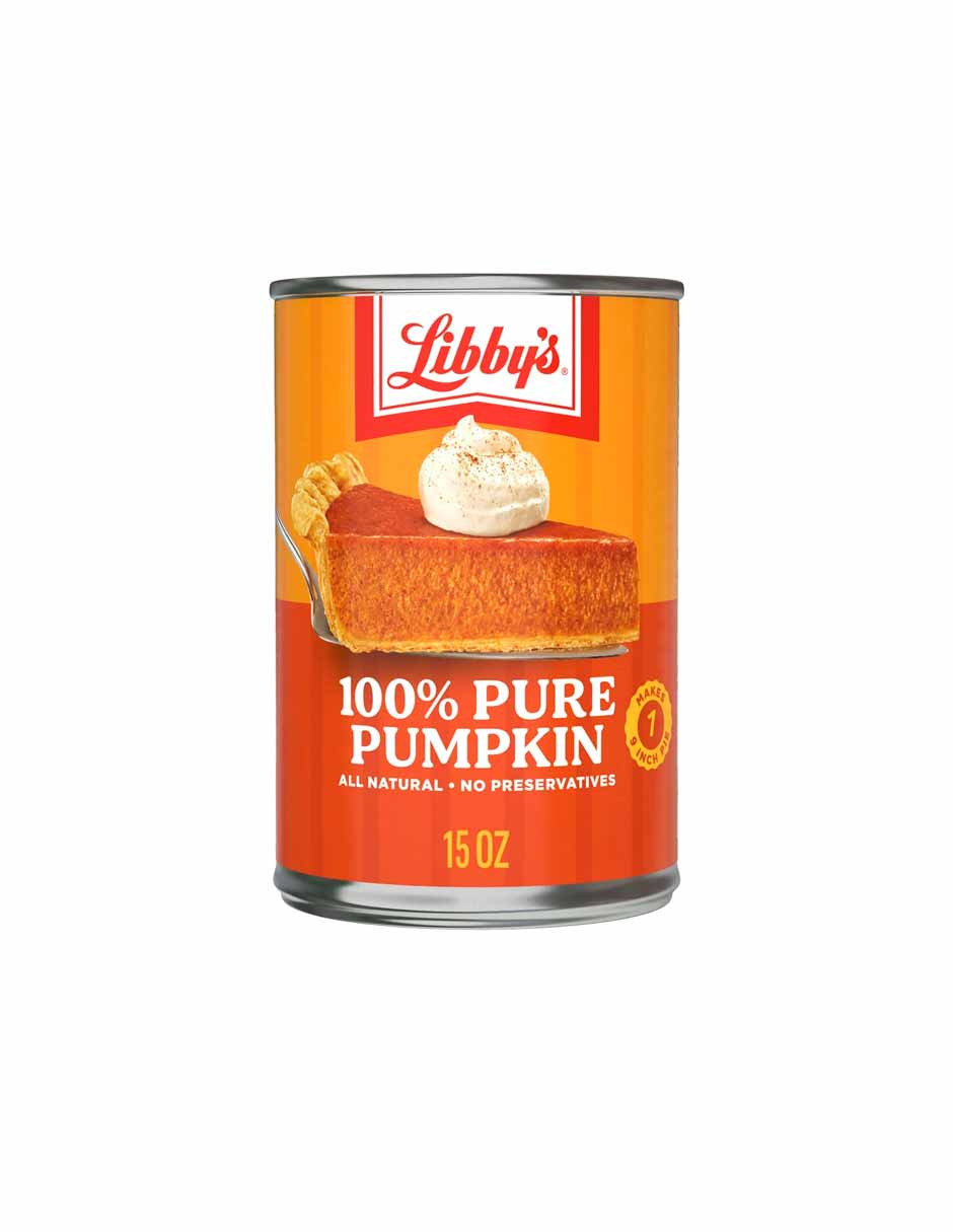 Libby's pure de calabaza enlatada 425gr