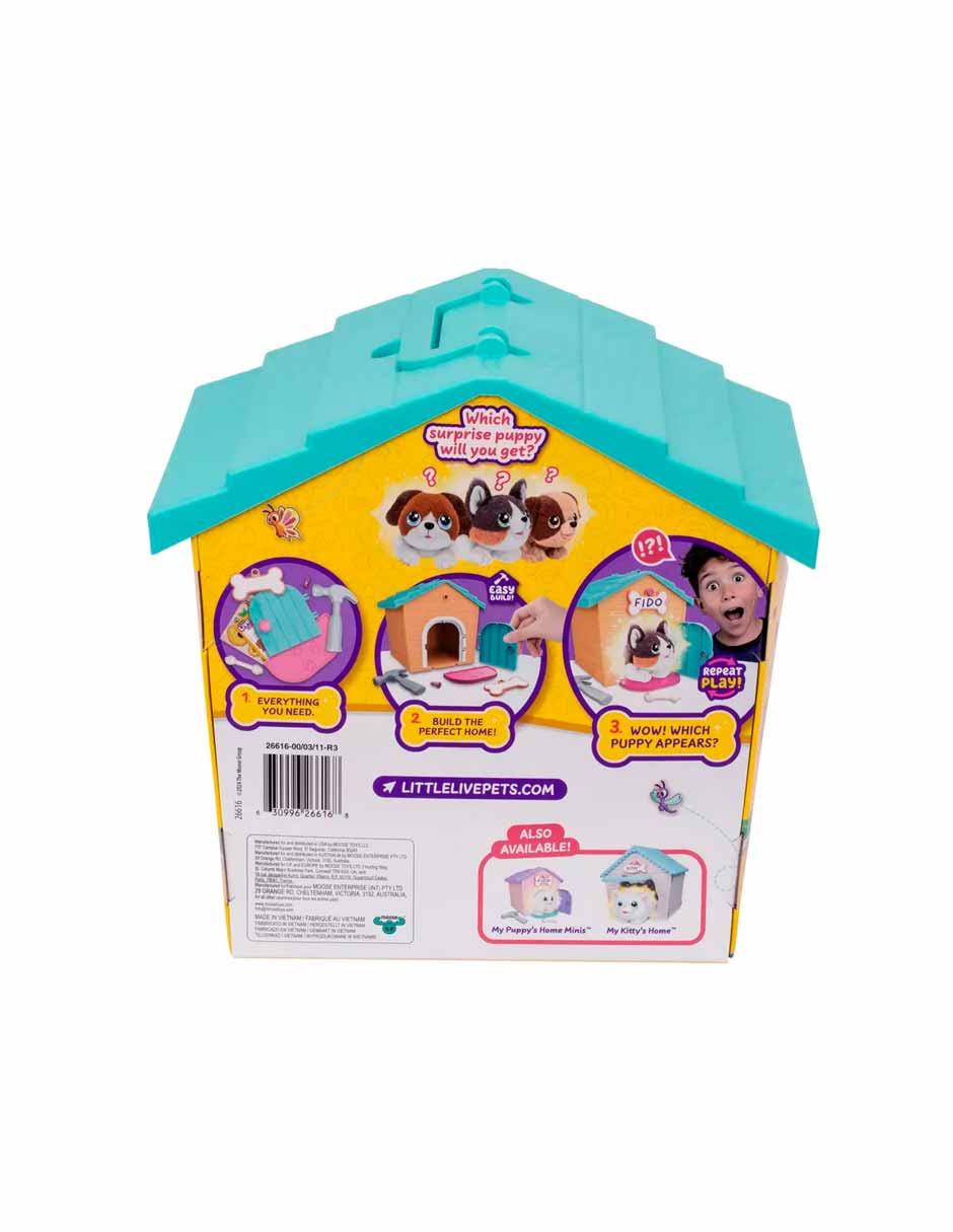 Little Live Pets My Puppy's Home Minis Peluche interactivo