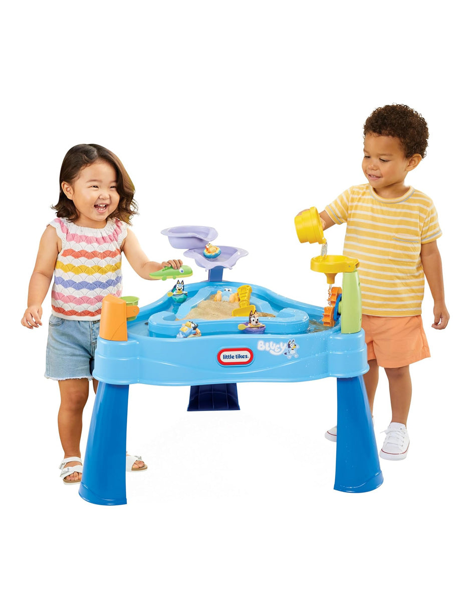 Little Tikes Bluey mesa de agua con 6 accesorios