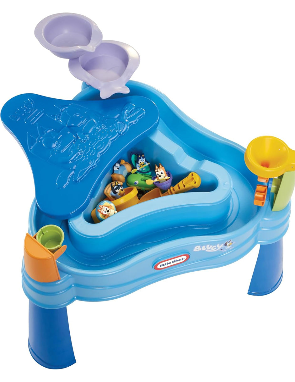 Little Tikes Bluey mesa de agua con 6 accesorios