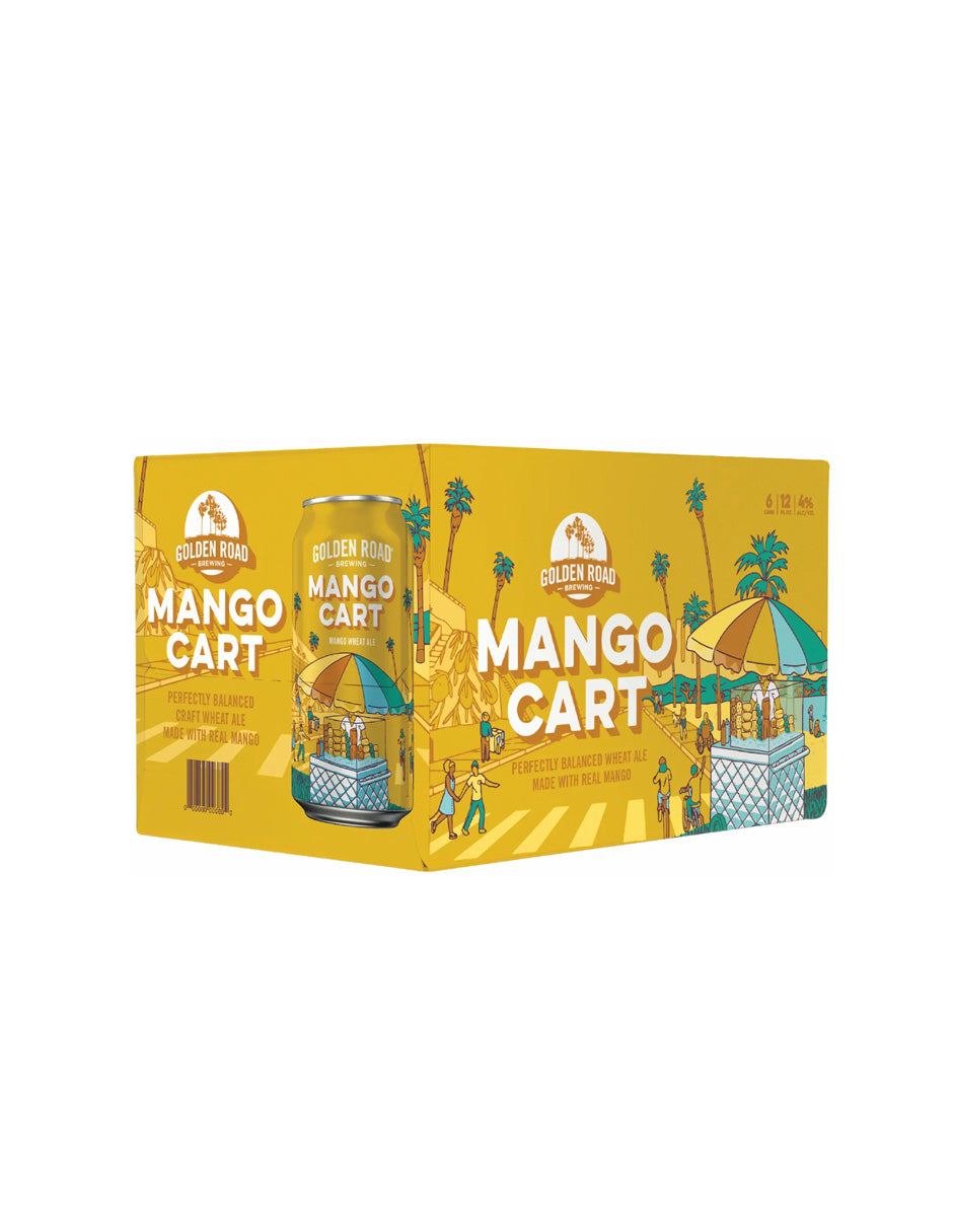 Cerveza Golden Road Mango Wheat Ale 4% ABV 6 latas