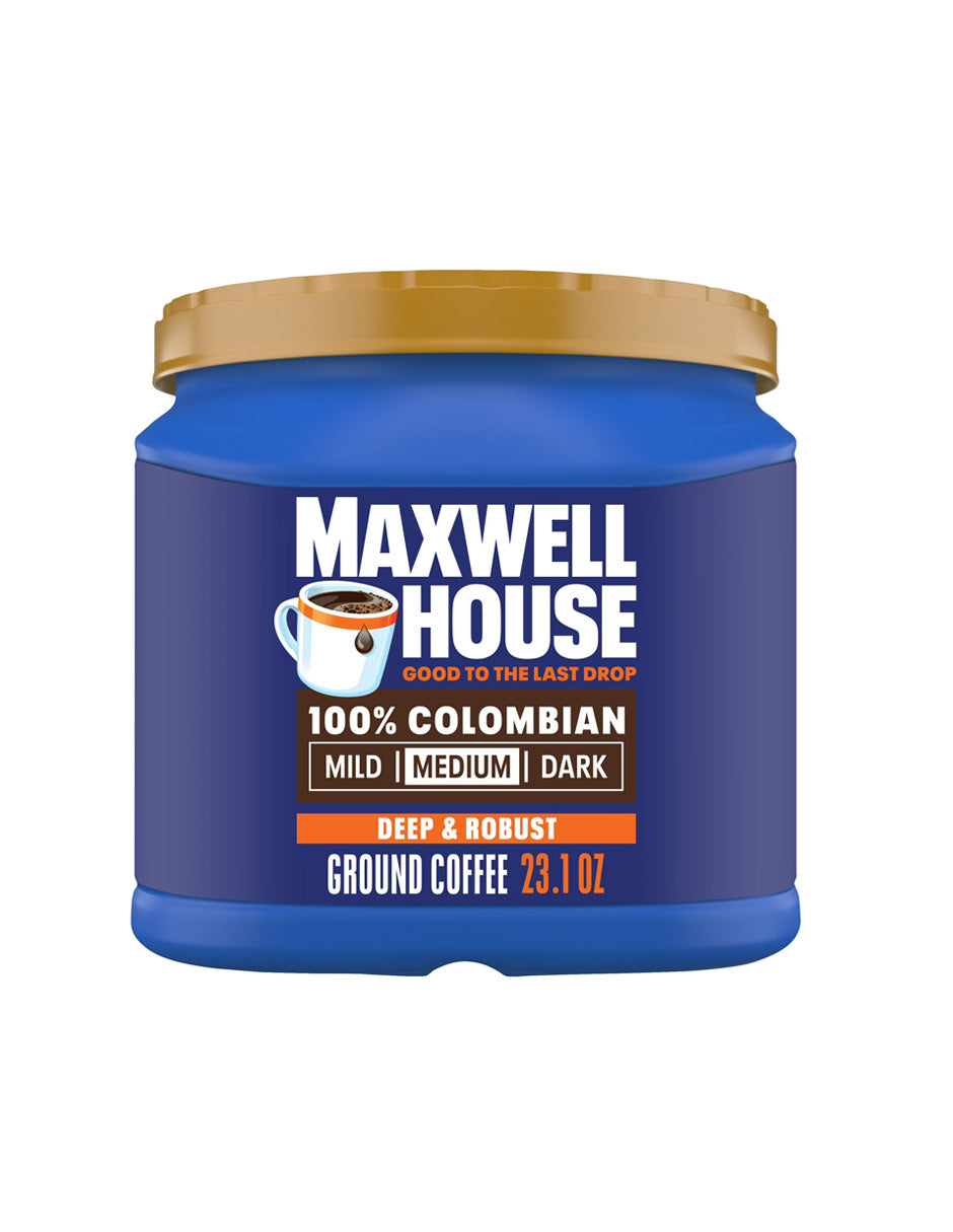 Café Molido Maxwell House 100% Colombiano 657gr