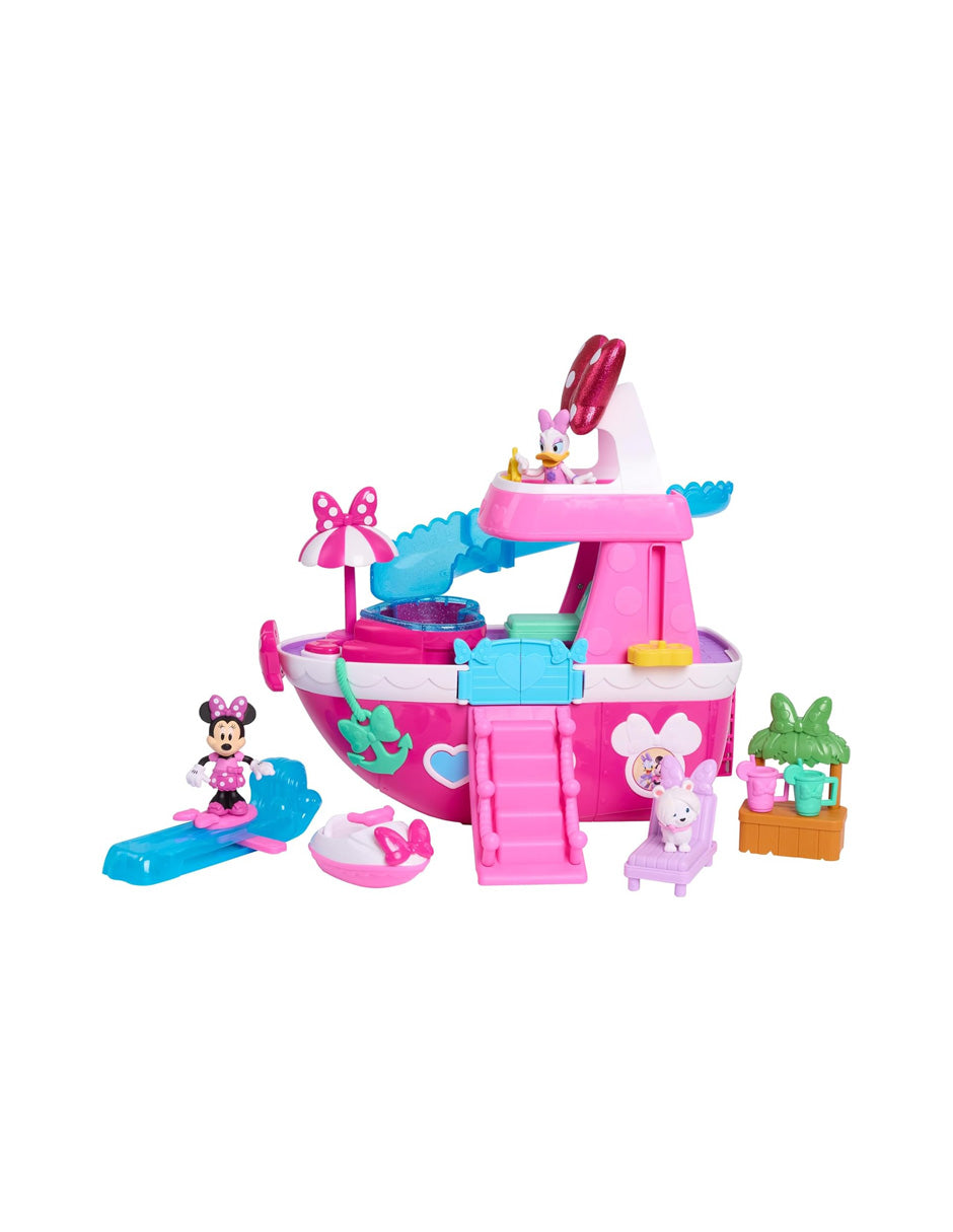 Yate Minnie Mouse Bowdazzling con Luces y Sonidos