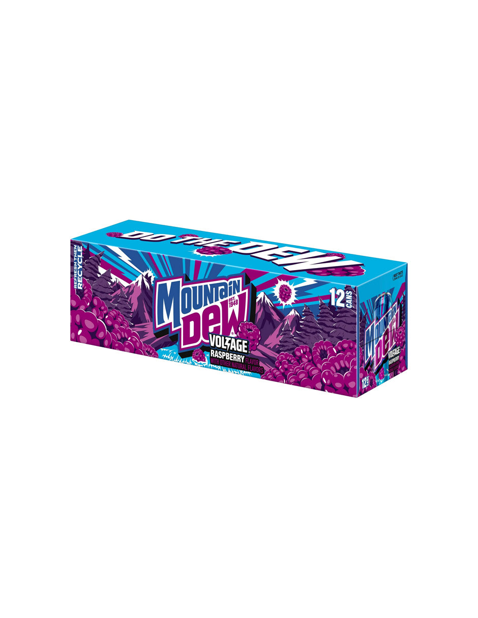Refreszo Mountain dew voltage 12 pack