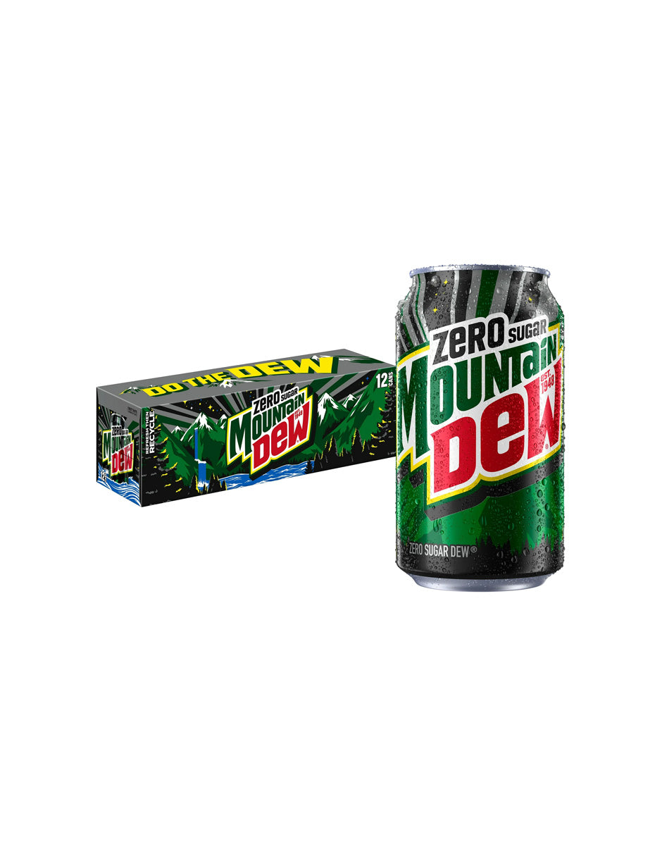 Refreszo Mountain dew original zero sugar 12 pack