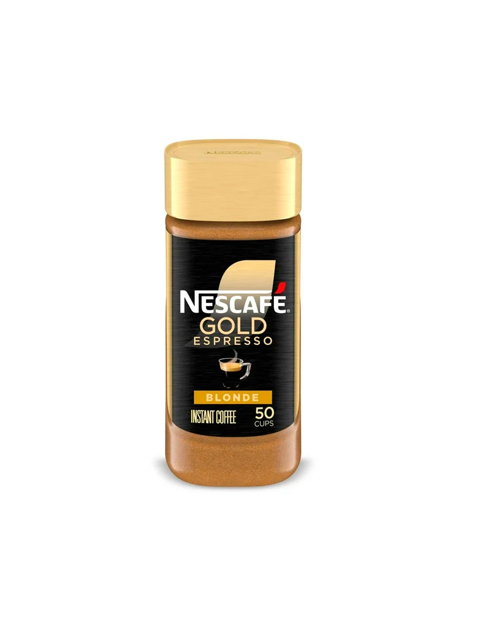 Café instantáneo Nescafé Gold Espresso Blonde, 100gr
