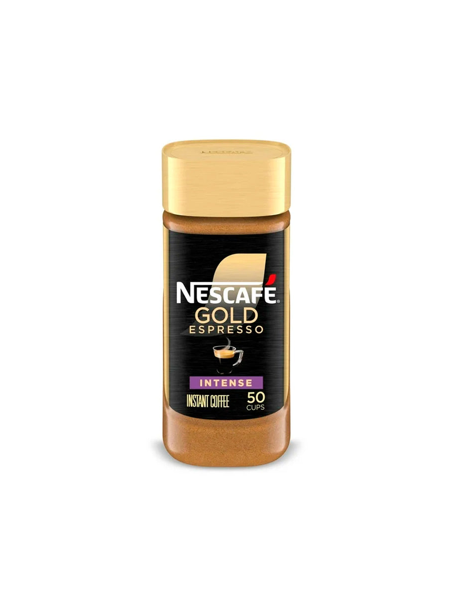 Nescafé Gold Espresso Intense, café instantáneo 100gr