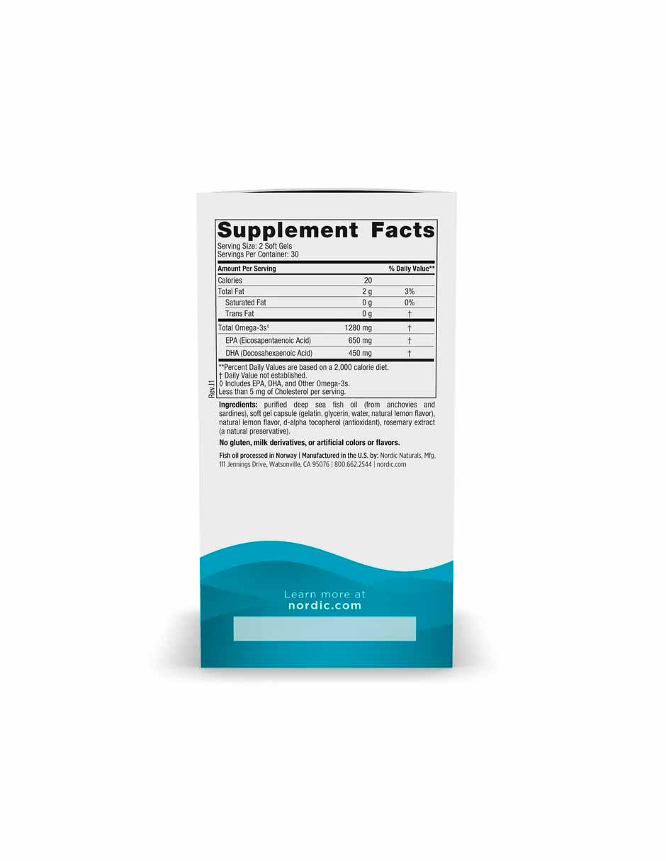 Nordic Naturals Ultimate Omega 60 soft gels