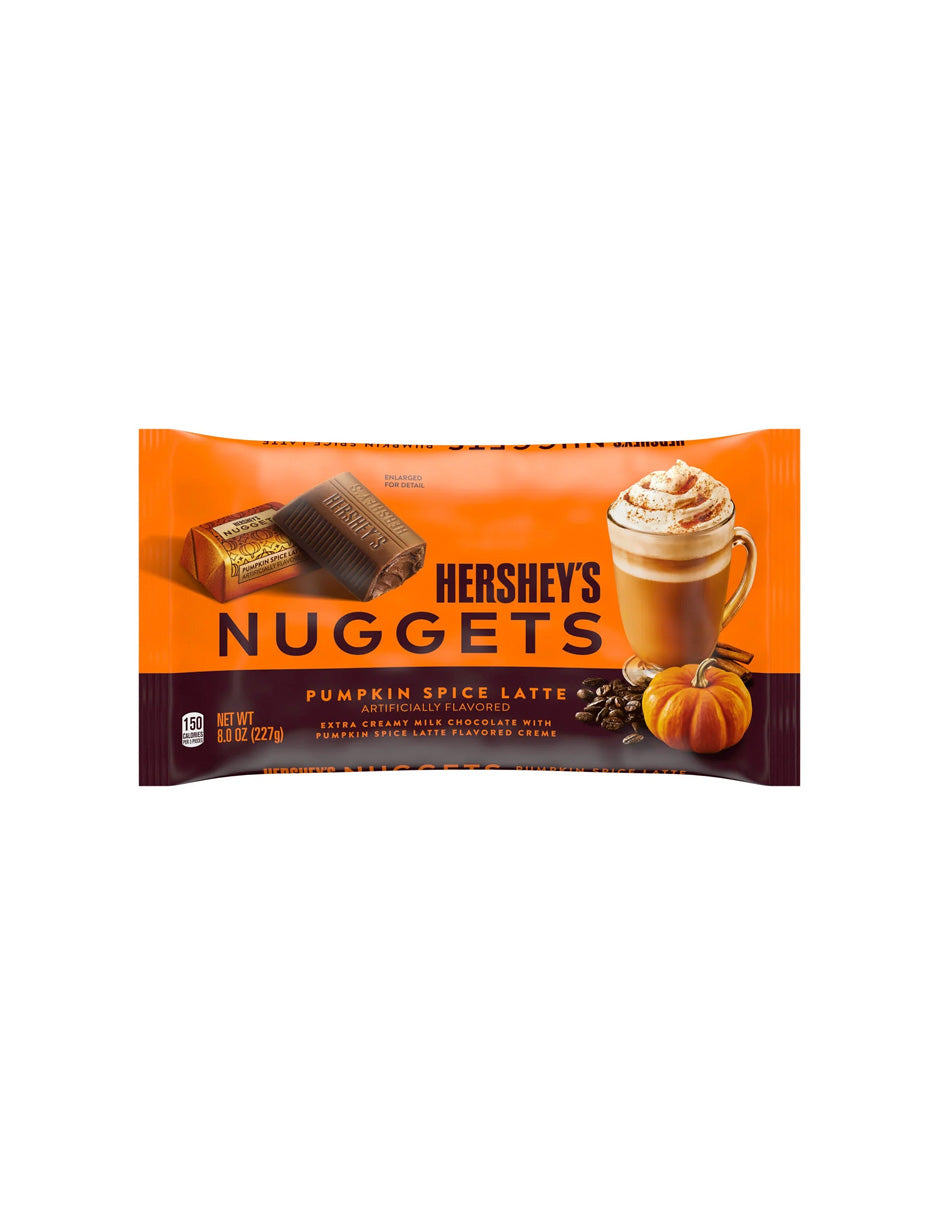 Chocolates Hershey's Nuggets Pumpkin Spice 227gr