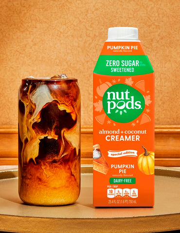 Nut pods Crema de almendras y coco sabor Pumpkin pie sin azucar 750ml