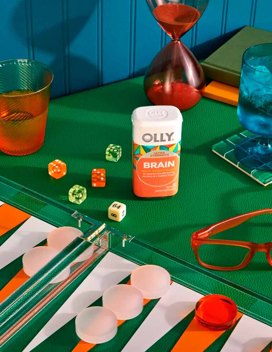 OLLY Ultra función cerebral saludable y agudeza mental 60 Cápsulas Blandas