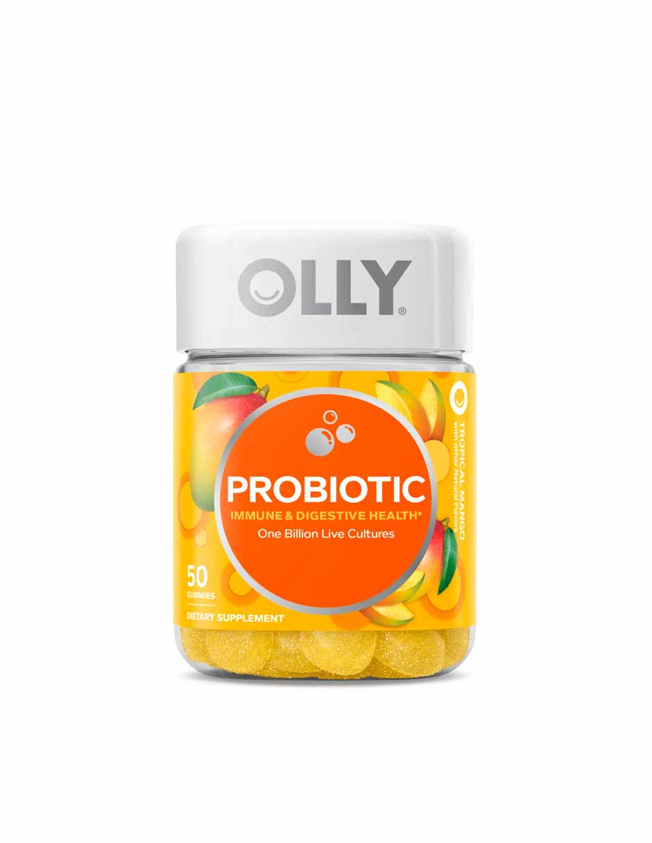 OLLY  Probiotic Salud inmunológica y digestiva 50 gummies