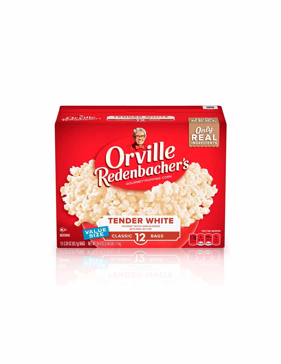 Orville Redenbacher's Palomitas de maíz blancas 12 unidades