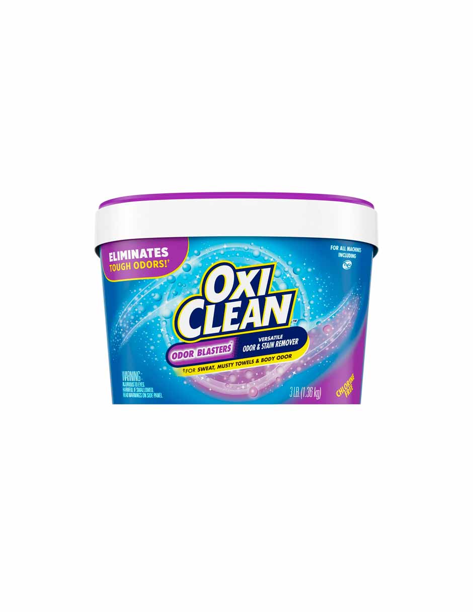 OxiClean Odor Blasters Eliminador de manchas y olores 1.36kg