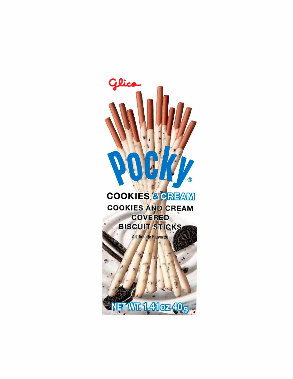 Palitos de galleta cubiertos de crema 40gr (varios sabores)