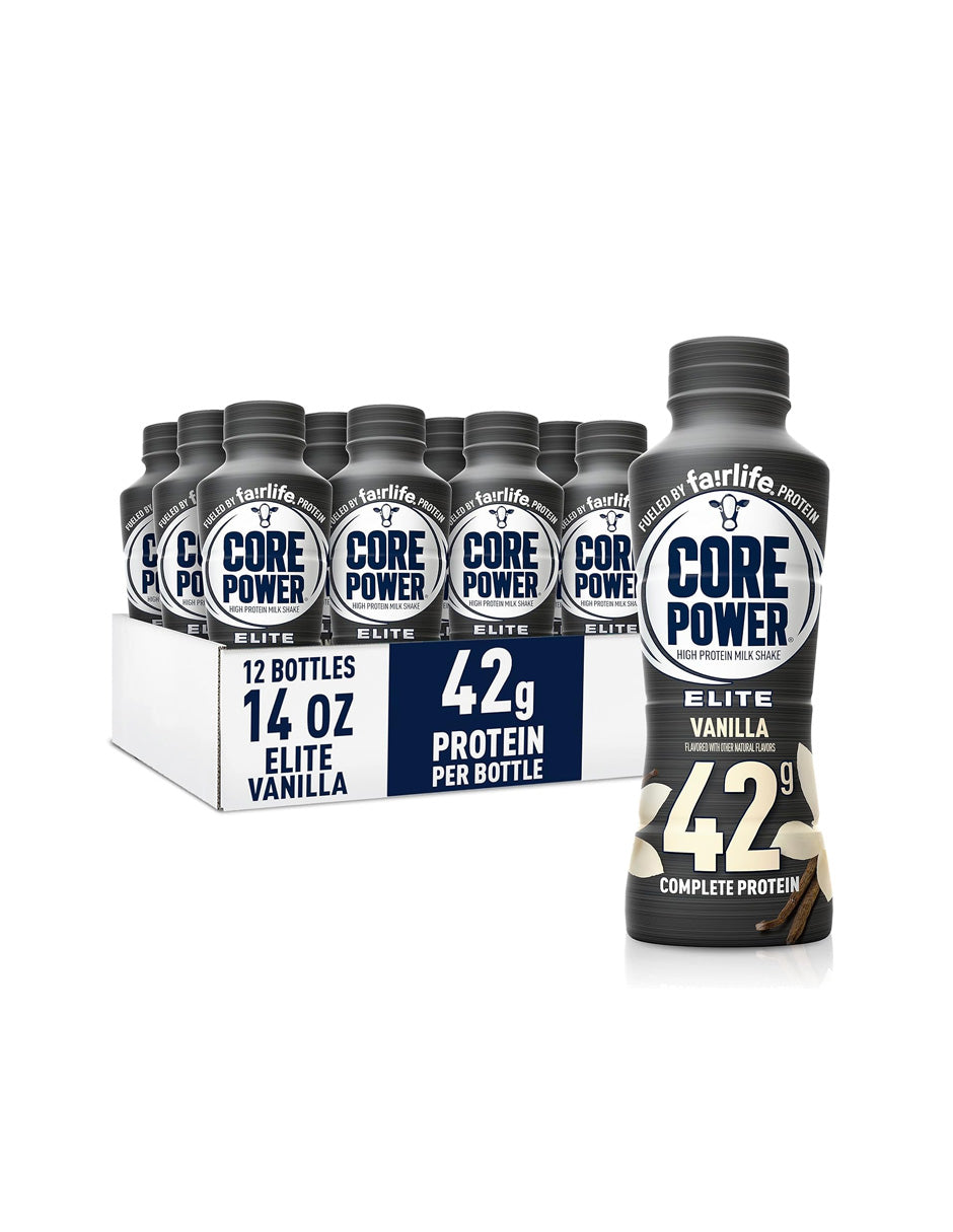 Batido proteico sabor vainilla Fairlife Core Power 12 pack