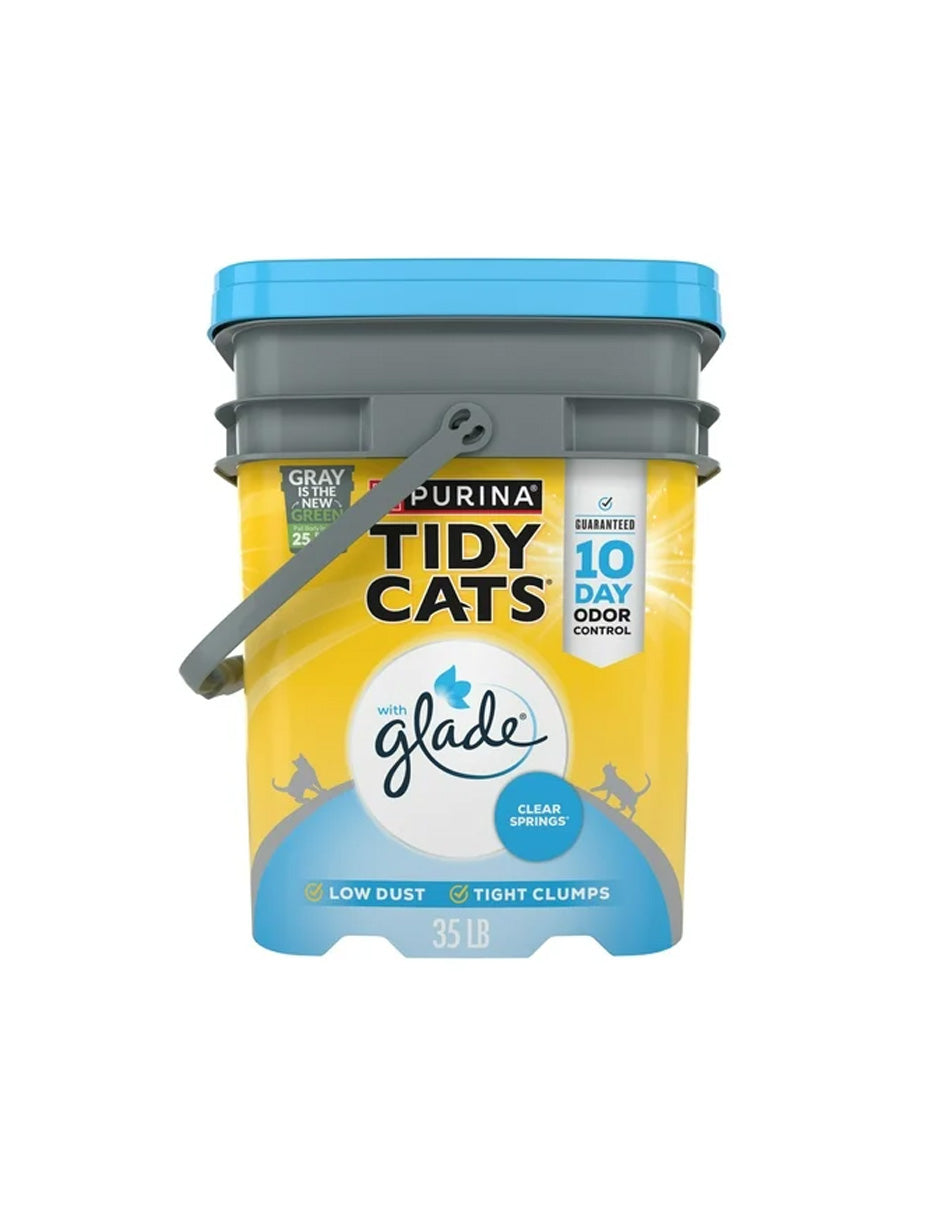 Arena para Gato Tidy Cats Glade 15.9 kg Aglomerante