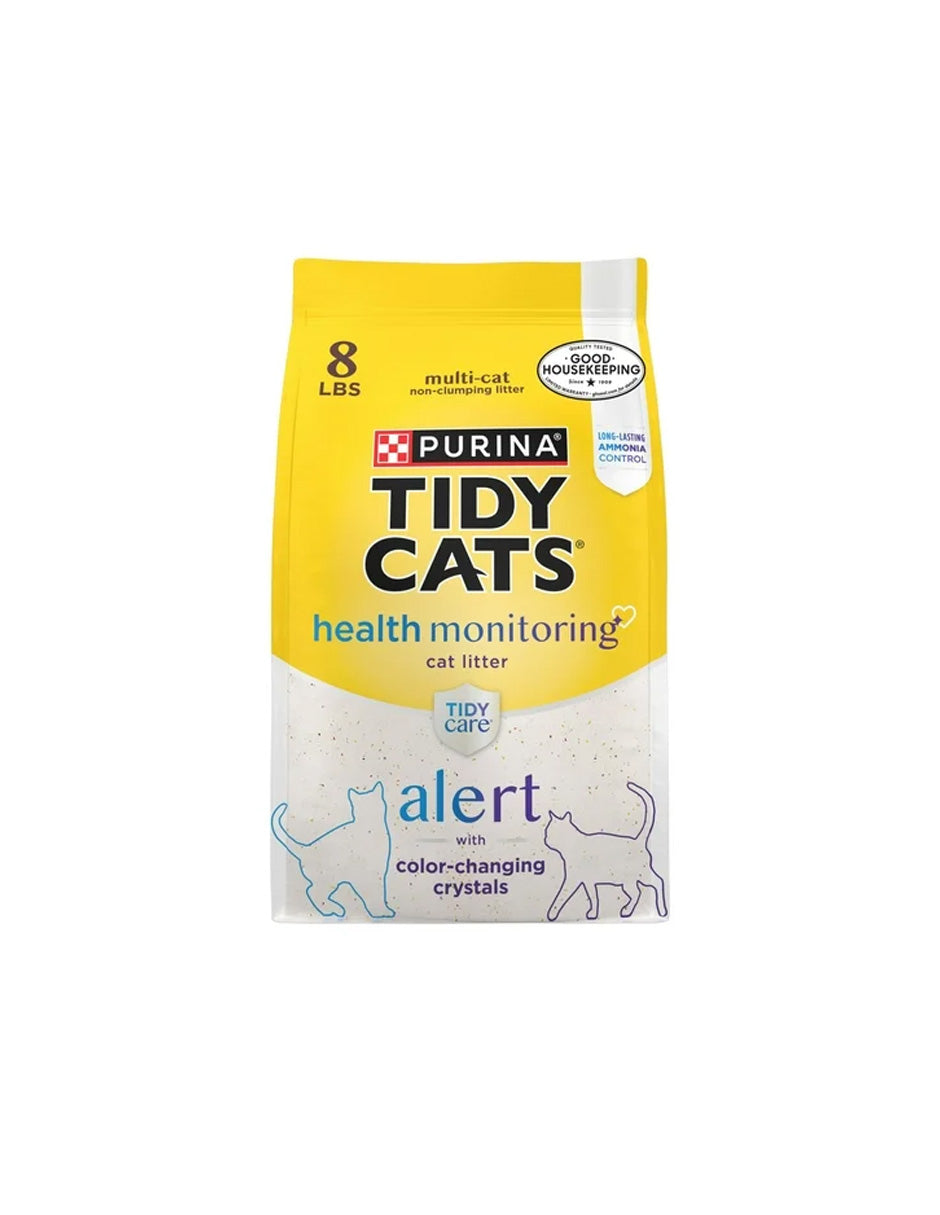 Arena Gatos Sílice Monitorea Salud Tidy Cats 3kg