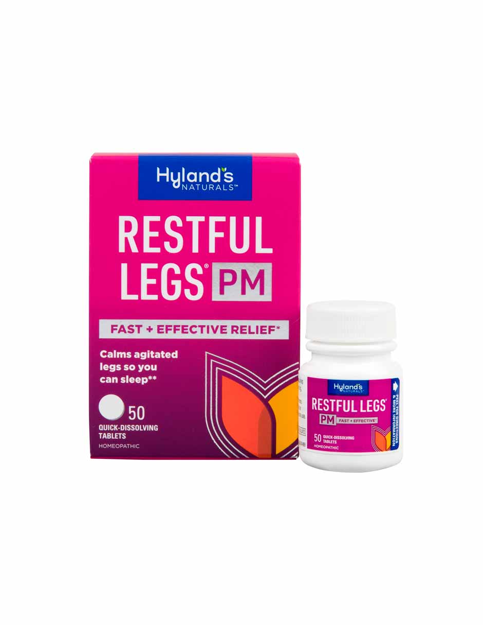 Hylands Restful Legs PM Tabletas, calma las piernas agitadas, 50 unidades
