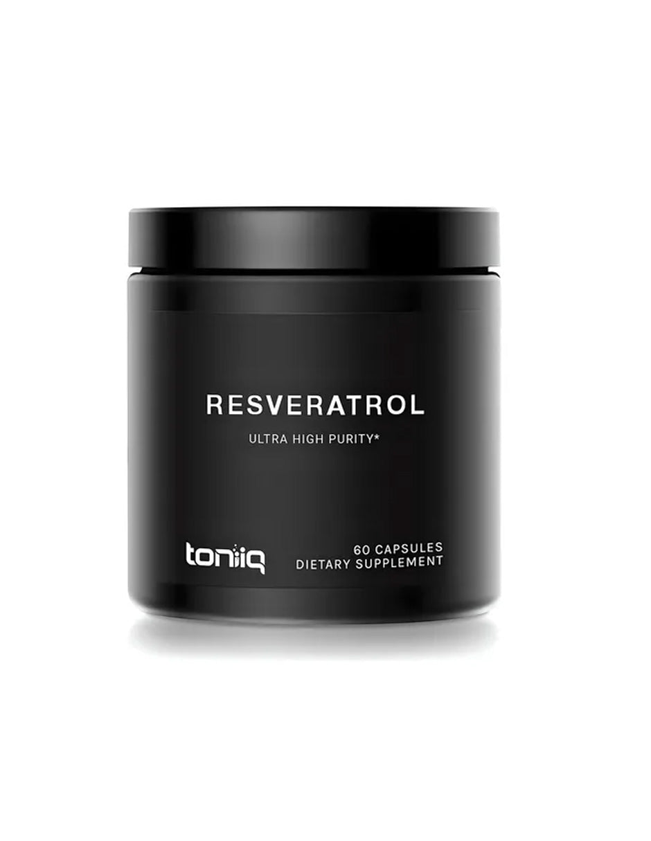 Toniiq Resveratrol 600 mg, 60 cápsulas