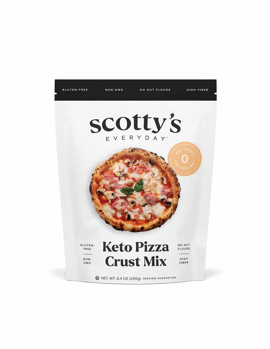 Scotty's Everyday Mezcla para Pizza Keto, sin gluten 240gr Dulce Alcance