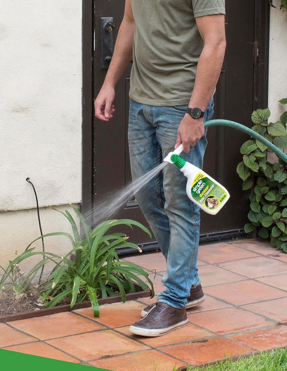 Simple Green Galón Eliminador de olores mascotas ideal para césped artificial y patio 3.78L
