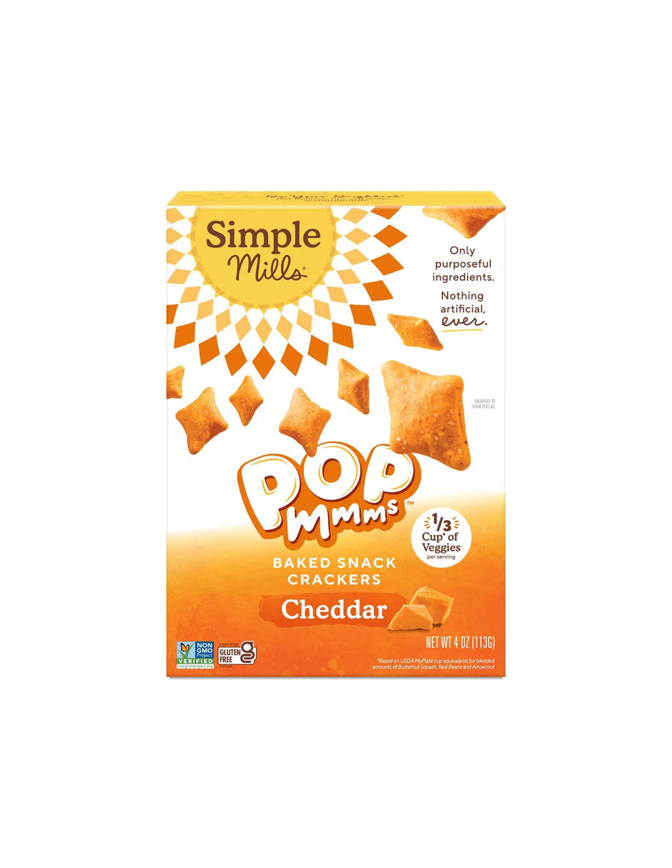 Galletas Simple Mills Pop Mmms 136 g (variedad)