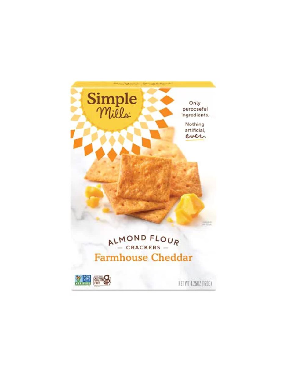 Simple Mills galletas de harina de almendras (variedad) 120gr