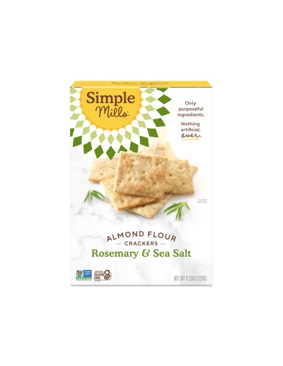Simple Mills galletas de harina de almendras (variedad) 120gr