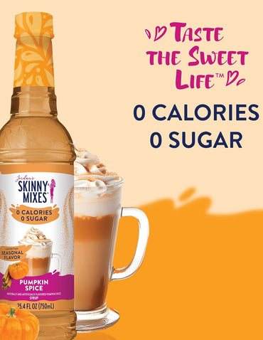 Jarabe sin azúcar sabor calabaza 750ml Skinny Mixes